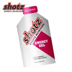 shotz ENERGY GEL エナジージェル ワイルドベリー味×1個 行動食 補給食｜sotoaso-trail