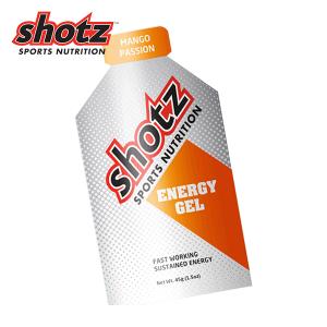 shotz ENERGY GEL エナジージェル マンゴーパッション味×1個 行動食 補給食｜sotoaso-trail