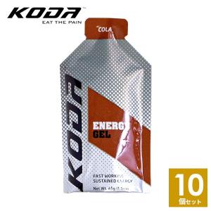 KODA(コーダ) コーラ味×10個セット エナジージェル 行動食 補給食 ランニング トレラン マラソン エネルギーゼリー 登山 ロードバイク｜sotoaso-trail