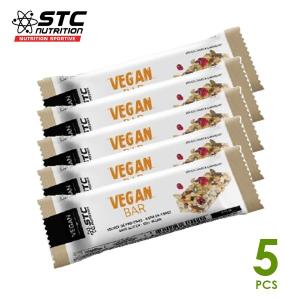 STC Nutrition(STCニュートリション) VEGAN BAR ヴィーガンバー  5個セット トレイルランニング 補給食、行動食、エネルギー補給｜sotoaso-trail