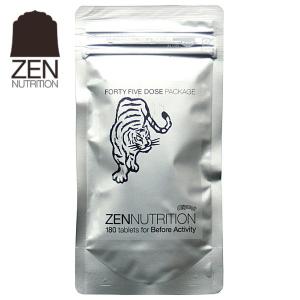 ZEN NUTRITION トラ Befor(トラ)180粒 持久系アミノ酸をスピード補給 トレイルランニング 行動食 補給食｜sotoaso-trail