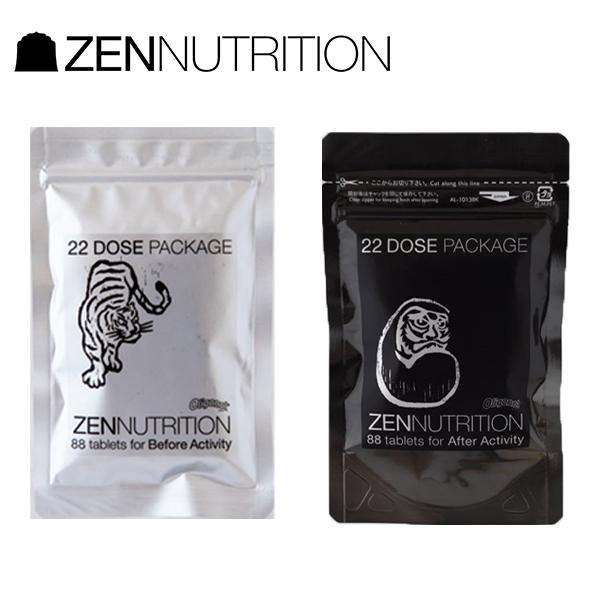 ZEN NUTRITION ゼンニュートリション トラ(Befor)&amp;ダルマ(After) 88粒セ...