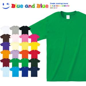 BLUE AND BLUE ブルーアンドブルー 子供服 キッズ 男の子 女の子 Tシャツ 半袖 トップス 子ども こども ジュニア 大きいサイズ ゆったり かわいい｜sotoaso