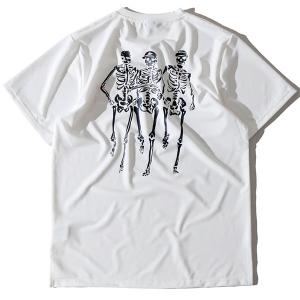 ELDORESO エルドレッソ March Of The Dead Tee(White) E1012214 メンズ・レディース ドライ半袖Tシャツ｜sotoaso