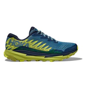 HOKA ホカ メンズ トレイルランニング シューズ M TORRENT 3(トレント3) ブルースチール / ダーク シトロン(BDCT) 1127914｜sotoaso