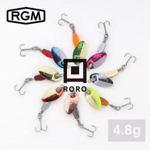 RGM(ROOSTER GEAR MARKET) ルースター ギア マーケット 回 RORO 4.8g タングステンスピナー ルアー 渓流釣り 川釣り 海釣り 初心者 釣り具 釣具｜sotoaso