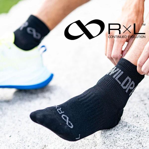 R×L アールエル WILD PAPER R 和紙 ランニング MID ソックス(ラウンド) JPS...