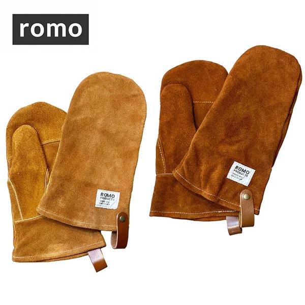ROMO ロモ Leather mittens M / レザーミトン R-553911/R-5539...