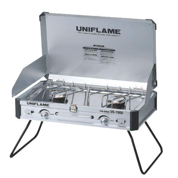 ユニフレーム ツインバーナー US-1900 610305 アウトドア コンロ