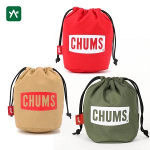 チャムス CHUMS Logo Drawstring Tool Case M CH60-3050 ガスカートリッジカバー【不定期セール/セール価格品は返品・交換不可】｜sotosotodays