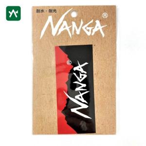 ナンガ NANGA ステッカー S N1STBKE1 ロゴステッカー【不定期セール】【セール価格品は返品・交換不可】｜sotosotodays