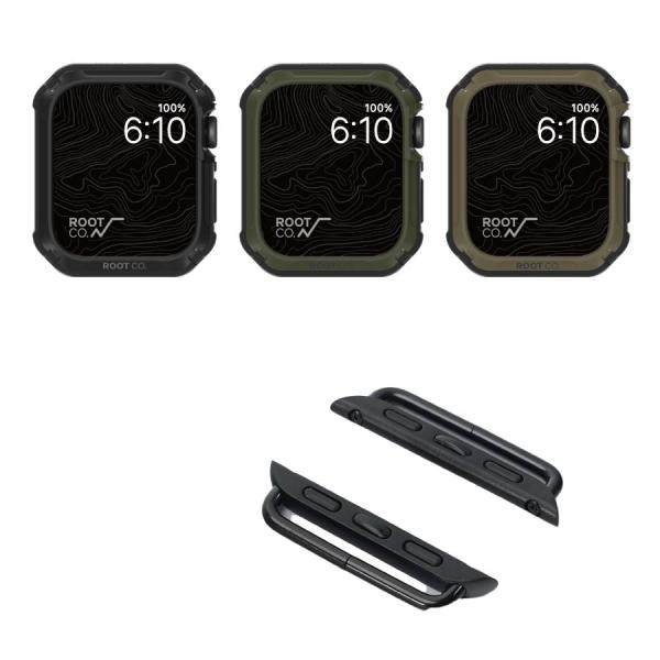 ルートコー Apple Watch GRAVITY Shock Resist Case &amp; Band...