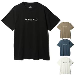 スノーピーク Soft Cotton Logo Short Sleeve T-Shirt TS-24SU201 Tシャツ｜sotosotodays