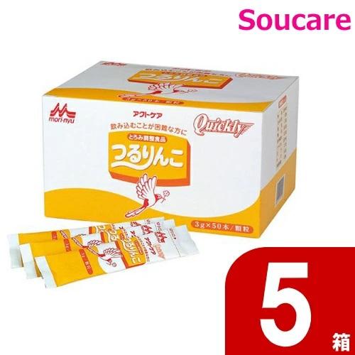 森永 クリニコ つるりんこ Quickly（クイックリー） 3g×50本入 5箱