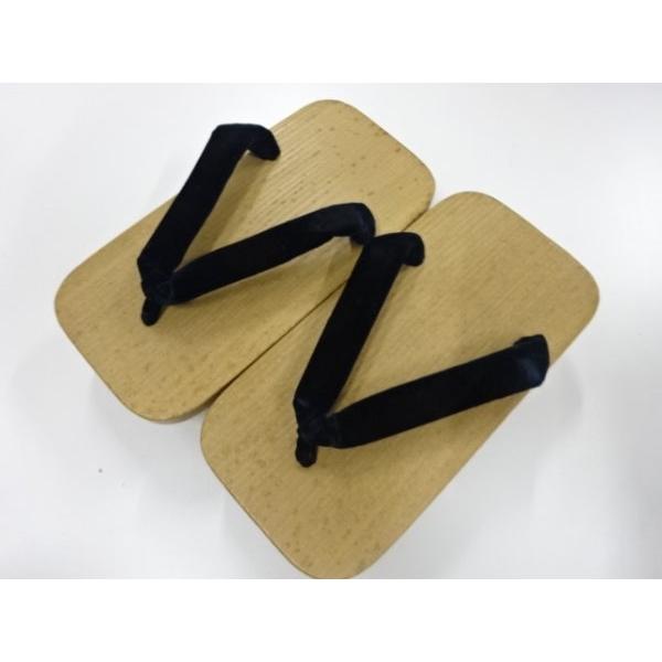 ys7485099; 宗sou 男物　桐下駄（23.5センチ）【着】