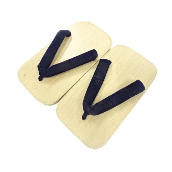 ys7485114; 宗sou 男物　桐下駄（23.5センチ）【着】