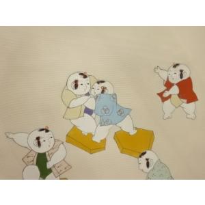 ys7572473; 宗sou 塩瀬手描き童子...の詳細画像2
