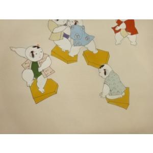 ys7572473; 宗sou 塩瀬手描き童子...の詳細画像3
