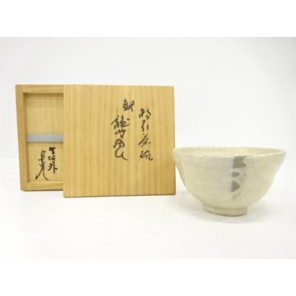 ys7682965; 宗sou 信楽焼　寺垣外窯　杉本貞光造　粉引　茶碗【道】