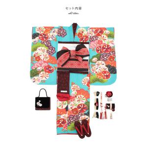 七五三 着物 7歳 着物セット 七才 JAPA...の詳細画像2