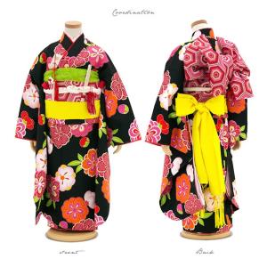 着物セット ブランド LakoKura 黒 ブ...の詳細画像1