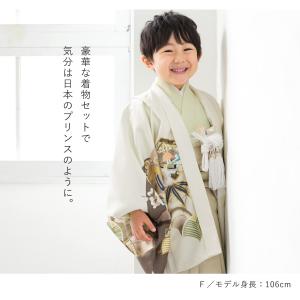 七五三 着物 男の子 5歳 袴セット 羽織 袴...の詳細画像1