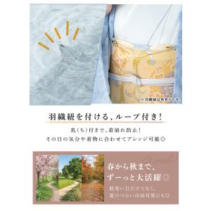 羽織 レディース 薄羽織 長羽織 単衣 薄手 ...の詳細画像2