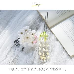 髪飾り 成人式 つまみ細工 かんざし 簪 袴 ...の詳細画像1