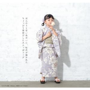 浴衣 子供 女の子 セット キッズ 兵児帯 浴...の詳細画像1