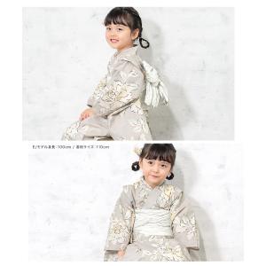 浴衣 子供 女の子 セット キッズ 兵児帯 浴...の詳細画像2