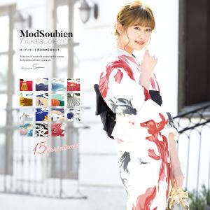 おまかせ下駄＋おまかせ白兵児帯つき◆◆ノー皺加工最高級カルキュロ◆変わり織り おまかせ下駄＋おまかせ白兵児帯つき◇◇ノー皺加工最高級