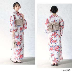 浴衣セット レディース 浴衣 帯 セット 大人...の詳細画像2