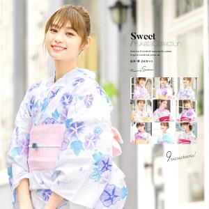 No.5214　浴衣　ハナエモリ　綿　着物　仕立済　新品未使用 HANAE MORI （Prices down2）浴衣 レディース 単品 「鉄紺色 蝶