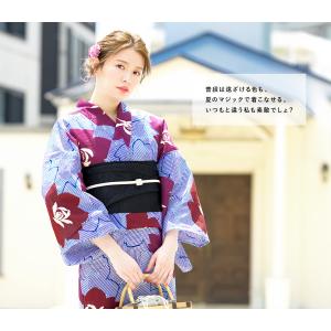浴衣 セット レディース 大人 兵児帯 夏 2...の詳細画像1