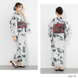 浴衣セット レディース 浴衣 帯 セット 大人...の詳細画像4