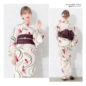 浴衣 セット レディース 大人 兵児帯 夏 2...の詳細画像4