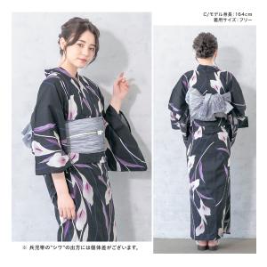 浴衣 セット レディース 大人 兵児帯 夏 2...の詳細画像2