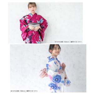 浴衣 セット レディース 大人 兵児帯 夏 2...の詳細画像4