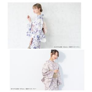 浴衣 セット レディース 大人 兵児帯 夏 2...の詳細画像2