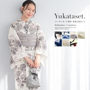 浴衣 セット レディース 大人 兵児帯 夏 2点...の商品画像