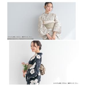 浴衣 セット レディース 大人 兵児帯 夏 2...の詳細画像2