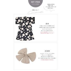 浴衣 セット レディース 大人 兵児帯 夏 2...の詳細画像5