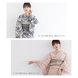 浴衣 セット レディース 大人 兵児帯 夏 2...の詳細画像2