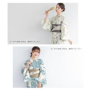 浴衣 セット レディース 大人 兵児帯 夏 2...の詳細画像3