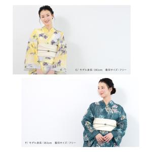 浴衣 セット レディース 大人 兵児帯 夏 2...の詳細画像3