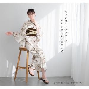 浴衣 セット レディース 大人 兵児帯 夏 2...の詳細画像2
