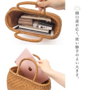 かごバッグ 40代 山葡萄 浴衣 手作り バッ...の詳細画像4