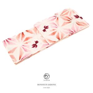 bonheur saisons（ボヌールセゾン） 浴衣 レディース 単品 ピンク 紫色