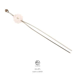 銀ビラ風かんざしシルバーロング 銀ビラ風かんざしシルバーロングの通販 by ジャスミン手芸店｜ラクマ