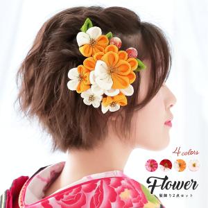 MisshKissh（ミッシュキッシュ） 髪飾り つまみ細工 大正リボン コーム